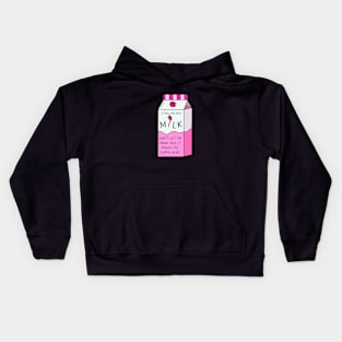 Cute Strawberry Milk Kids Hoodie